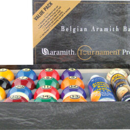 Aramith Tournament Pro Cup Pool Balls – VALUE PACK