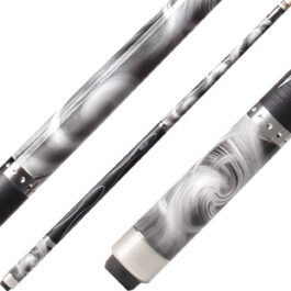 Cuetec Cues – Gen-Tek Series – Silver Swirl